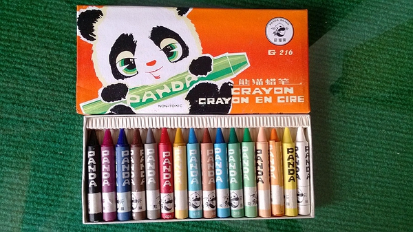 熊猫牌蜡笔